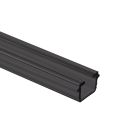 CV3 Inlay/binario per tende, 200 cm, nero/opaco