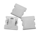 Endkappen-Set E134 für PA3 LED Profil, Kunststoff, 3 STK