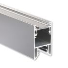 PN27 Profilo di illuminazione a LED 300 cm, argento, strisce LED max. 30 mm, inserto a scatto