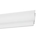 AL3 shelf wall profile, flat, white RAL 9010