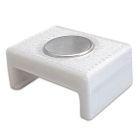 Magnet holder plastic white Z42 for profile PL1
