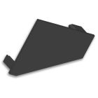 Endkappe E110R schwarz für Profil WP1, rechts, 1 STK
