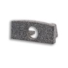 Tappo di chiusura E224 per profilo PK1, grigio, con ingresso cavi, 1 pz