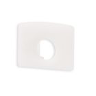 Tappo di chiusura E226 per profilo PK2, bianco, con ingresso cavi, 1 pz