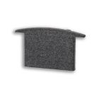 Tappo di chiusura E227 per profilo PK3, grigio, dritto, 1 pz