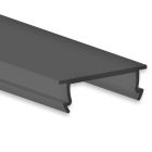 Cover C48 schwarz/matt 200 cm für Profil SL8/NL8/SL15/NL15/SP1