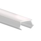 Cover C54 opal/satinised 300 cm for profile PO23V2