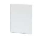 Endkappe E115W weiß für Profil LL2, 2 STK, mit Lichtfalle