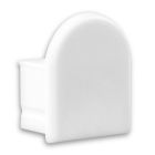 End cap E13W white for profile PL5 in combination with C5, 1 PC