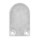 Endkappe E21 Aluminium für Profil PL6 mit PL10, 2 STK, inkl. Schrauben