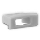 End cap E36 for profile PO15 in combination with C3 with cable gland, 1 pc