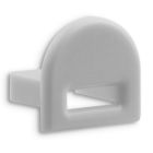 End cap E38 for profile PO15 in combination with C5 with cable gland, 1 PC