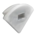 Tappo di chiusura E68 silicone per profilo PN10 con ingresso cavi, 1 pz