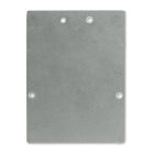 Endkappe E74 Aluminium silber für Profil LL2, 2 STK, inkl. Schrauben