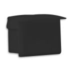 End cap E7B black for profile PL3, 1 PC