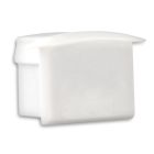 End cap E7W white for profile PL3, 1 PC