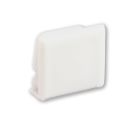 Endkappe E81W weiß für Profil PL4, 1 STK