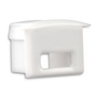 End cap E8W white for profile PL3, 1 PC