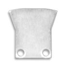 End cap E9 aluminium for profile PL3 in conjunction with PL10, 2 PCS, incl. screws