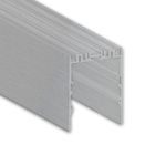 LL2 LED LEUCHTEN-Profil 200 cm, silber pulverbeschichtet, LED Stripes max. 40 mm