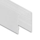 LL2 LED LEUCHTEN-Profil 200 cm, RAL 9003 weiß pulverbeschichtet, LED Stripes max. 40 mm