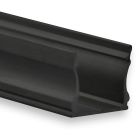 SL15/NL15 LED AUFBAU-Profil 300 cm schwarz RAL 9005, LED Stripes max. 12 mm