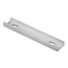 PL10.1 LED surface/mounting profile 10 cm, flat, drilled