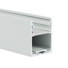 PN17V1 LED Profilo da costruzione 200 cm, simmetrico, bianco RAL 9003, strisce LED max. 30 mm