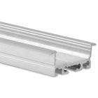 PN5 LED recessed profile 200 cm, flat/wing, LED strips max. 20 mm