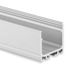 PN6V2 LED surface profile 200 cm, high, LED strips max. 20 mm