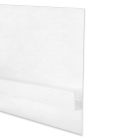 TBP2.1 Profilo LED per cartongesso 200 cm, bianco RAL 9003, strisce LED max. 11 mm