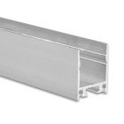 VA1 LED Aufbau-/Leuchtenprofil 200cm eloxiert, LED Stripes max. 16 mm