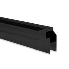 VA5 LED Eckprofil 200cm schwarz RAL 9005, LED Stripes max. 16 mm